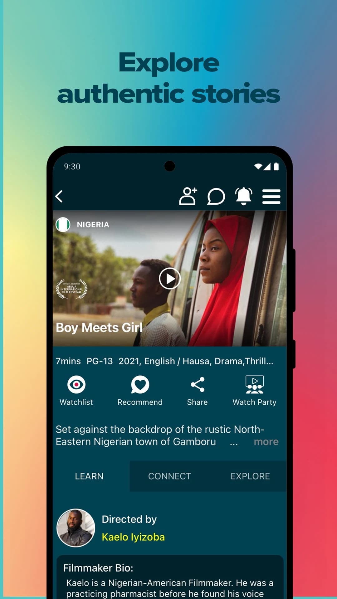 OTT / Entertainment Platform Screenshot 1