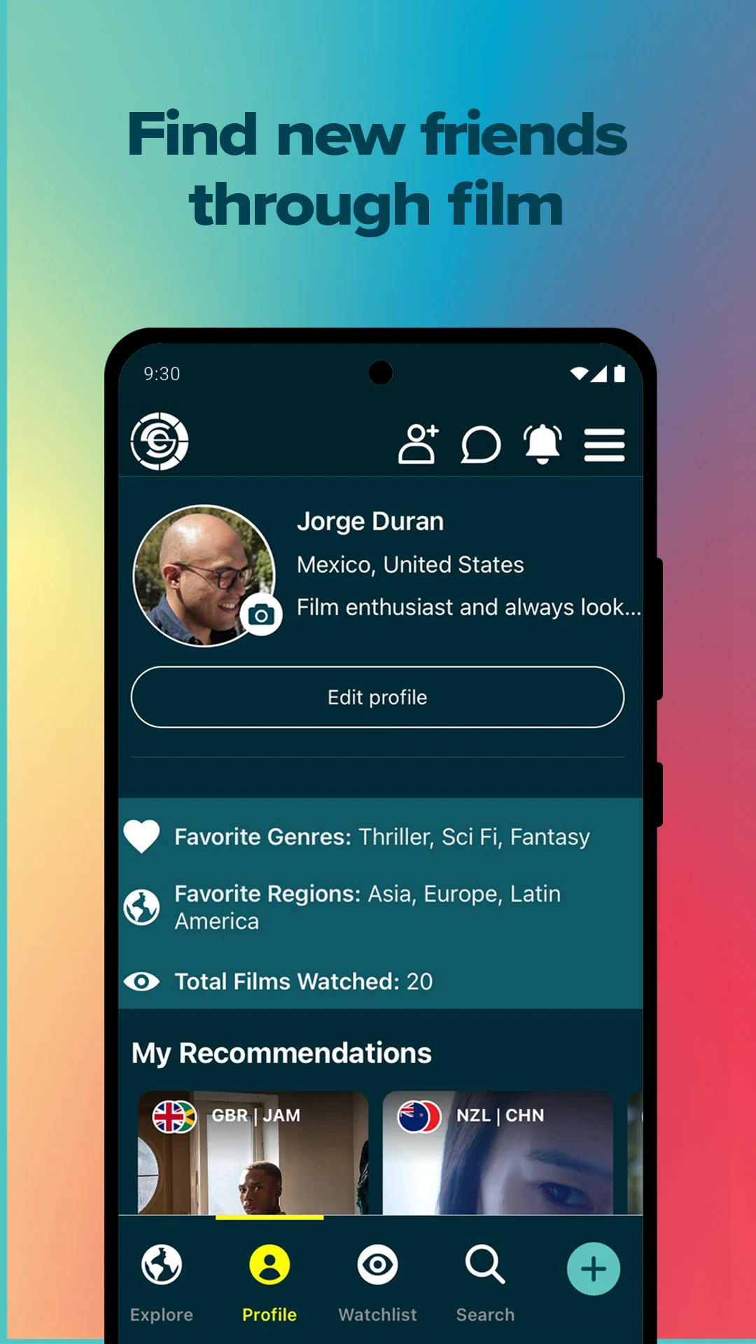 OTT / Entertainment Platform Screenshot 2