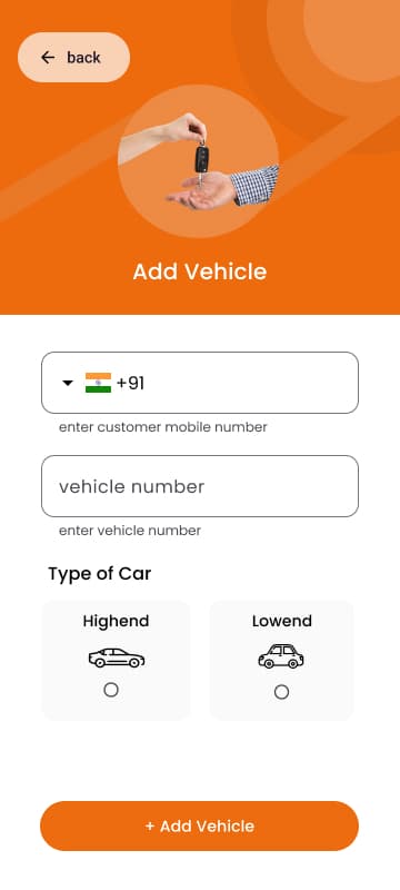 Mobility / Valet Platform Screenshot 4
