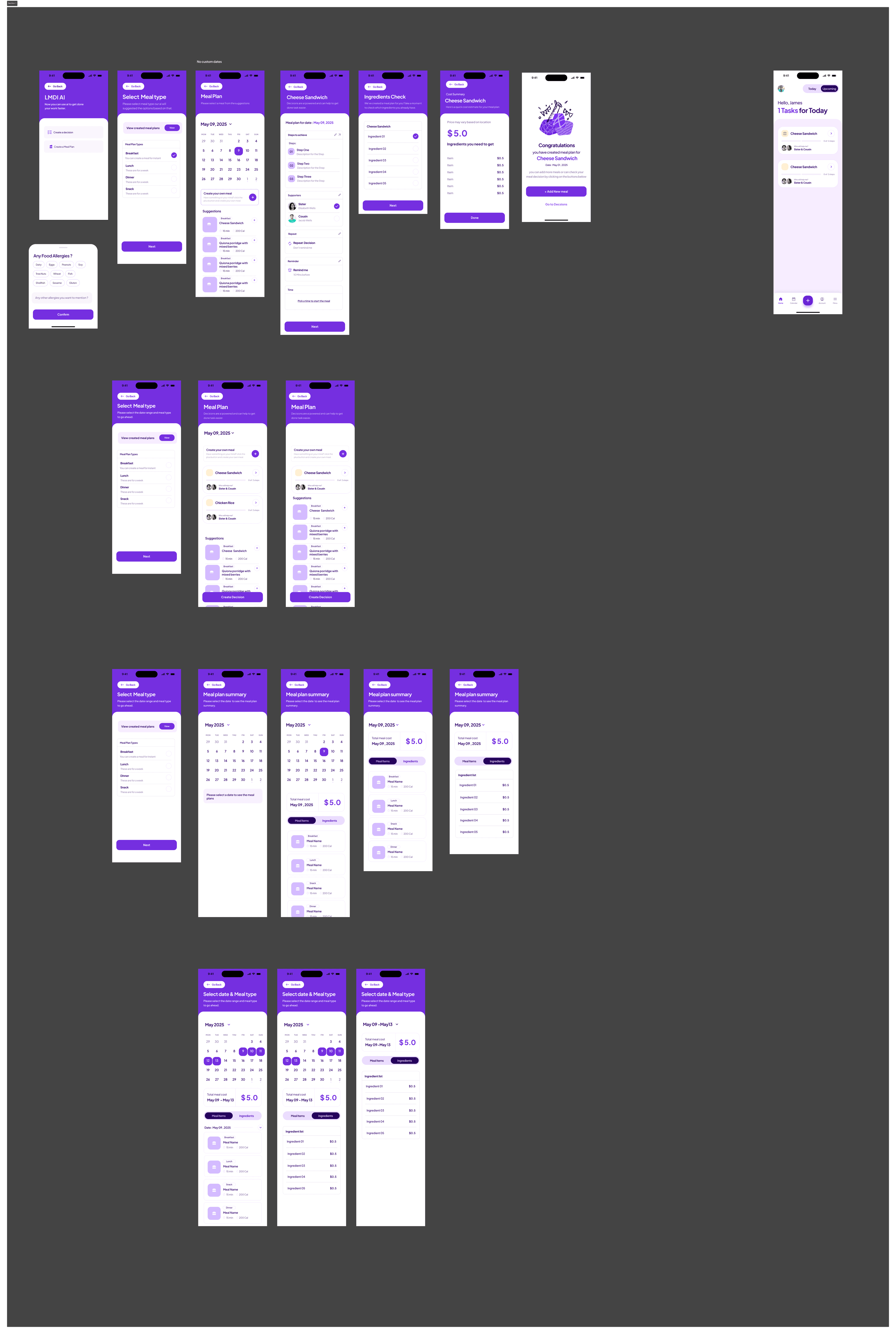 AI Meal Planning Assistant Flow